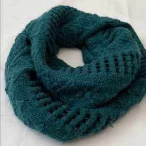 Turquoise infinity scarf